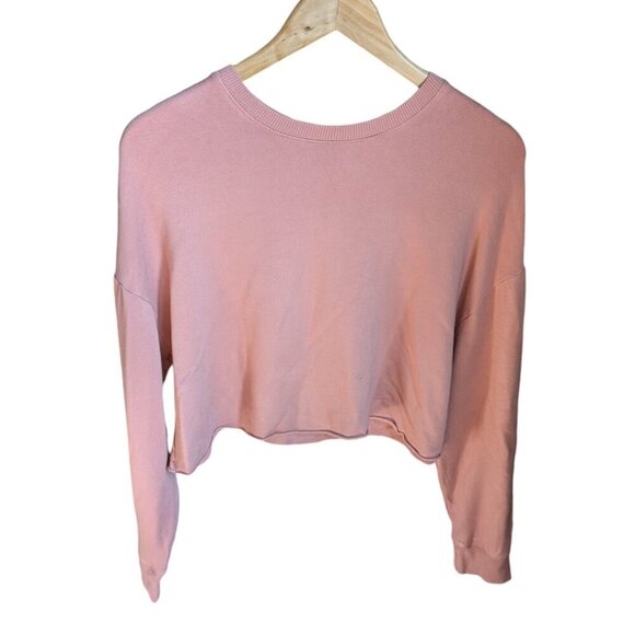Garage Pink Soft Long Sleeve Top Women Size Medium - Picture 5 of 12